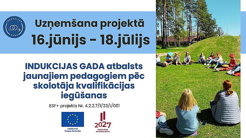 Jaunos skolotājus aicina pieteikties dalībai Indukcijas gada atbalsta projektā