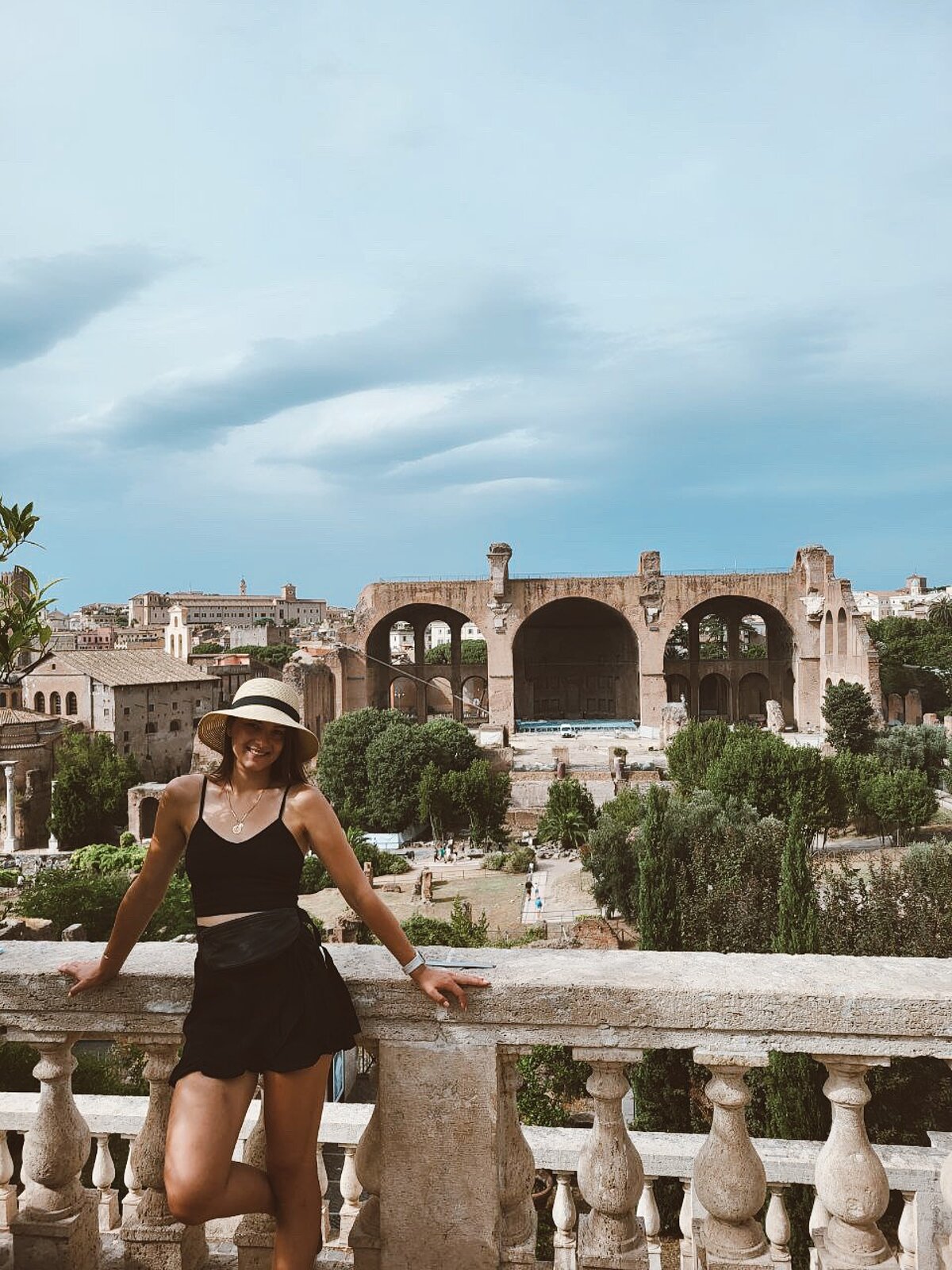 LU Madonas filiāles absolvente Diāna Dzērve atpūtā Itālijā: "Iedvesmojošs ceļojums, noteikti atgriezīšos!" Foto no personīgā arhīva.