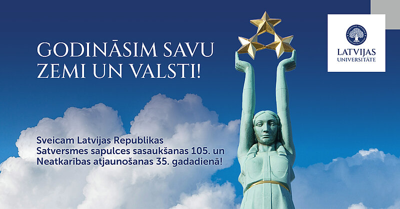 Saules mūžu Latvijai!