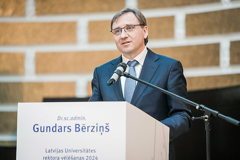 Par jauno Latvijas Universitātes rektoru ievēlēts Gundars Bērziņš