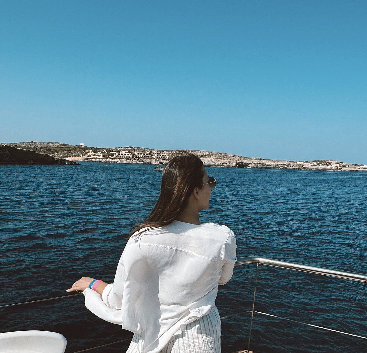 LU Madonas filiāles absolvente Diāna Dzērve vasaras ceļojumā Maltā 2025. gada vasarā: "Pēc šī ceļojuma aktīvi sāku izstrādāt savu kvalifikācijas darbu, guvu sev nepieciešamo enerģiju." Foto no personīgā arhīva.