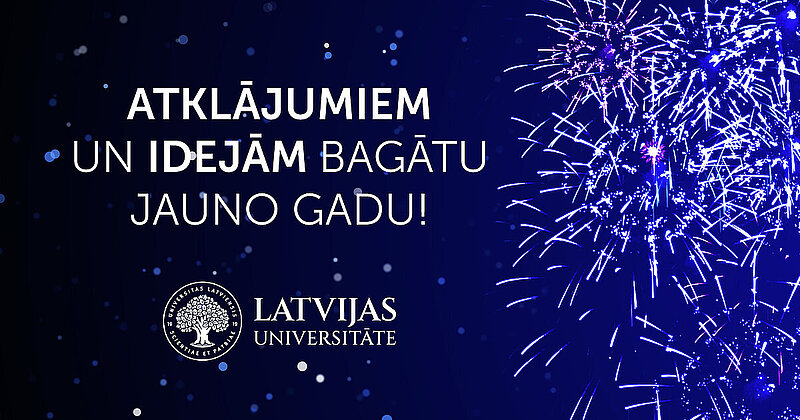 Atklājumiem un idejām bagātu Jauno gadu!